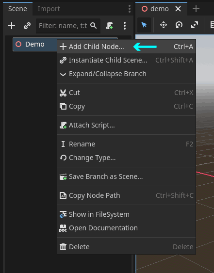 Add Child Node